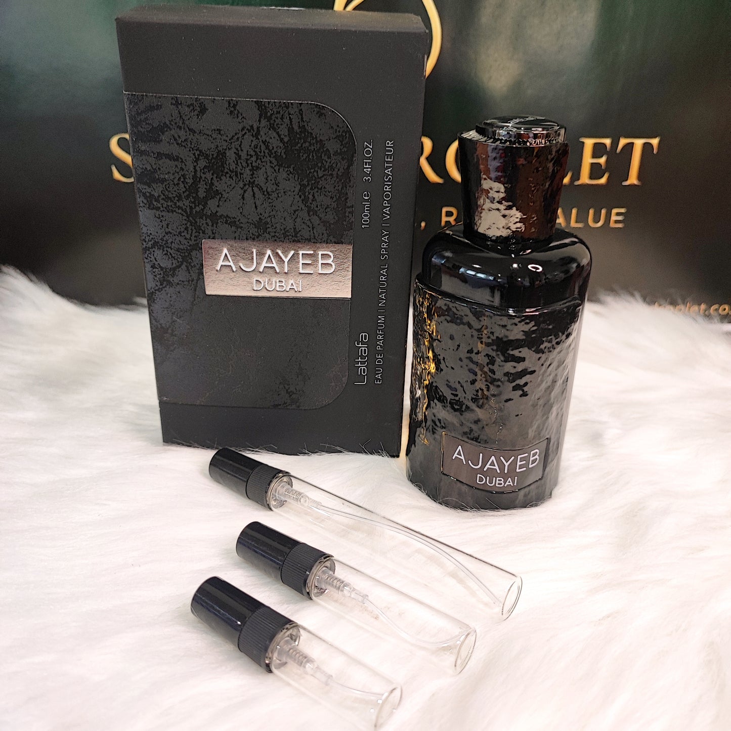 Ajayeb Dubai by Lattafa EDP (Decant)