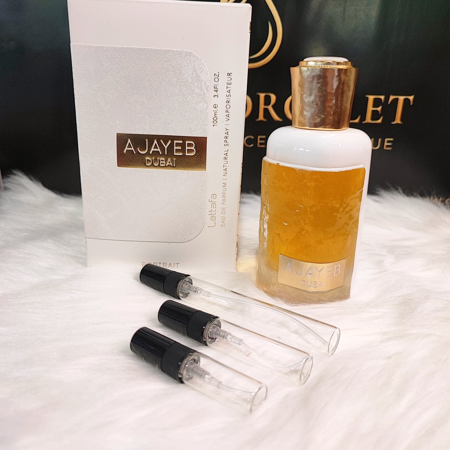 Lattafa Ajayeb Dubai Portrait Eau de Parfum (Decant)