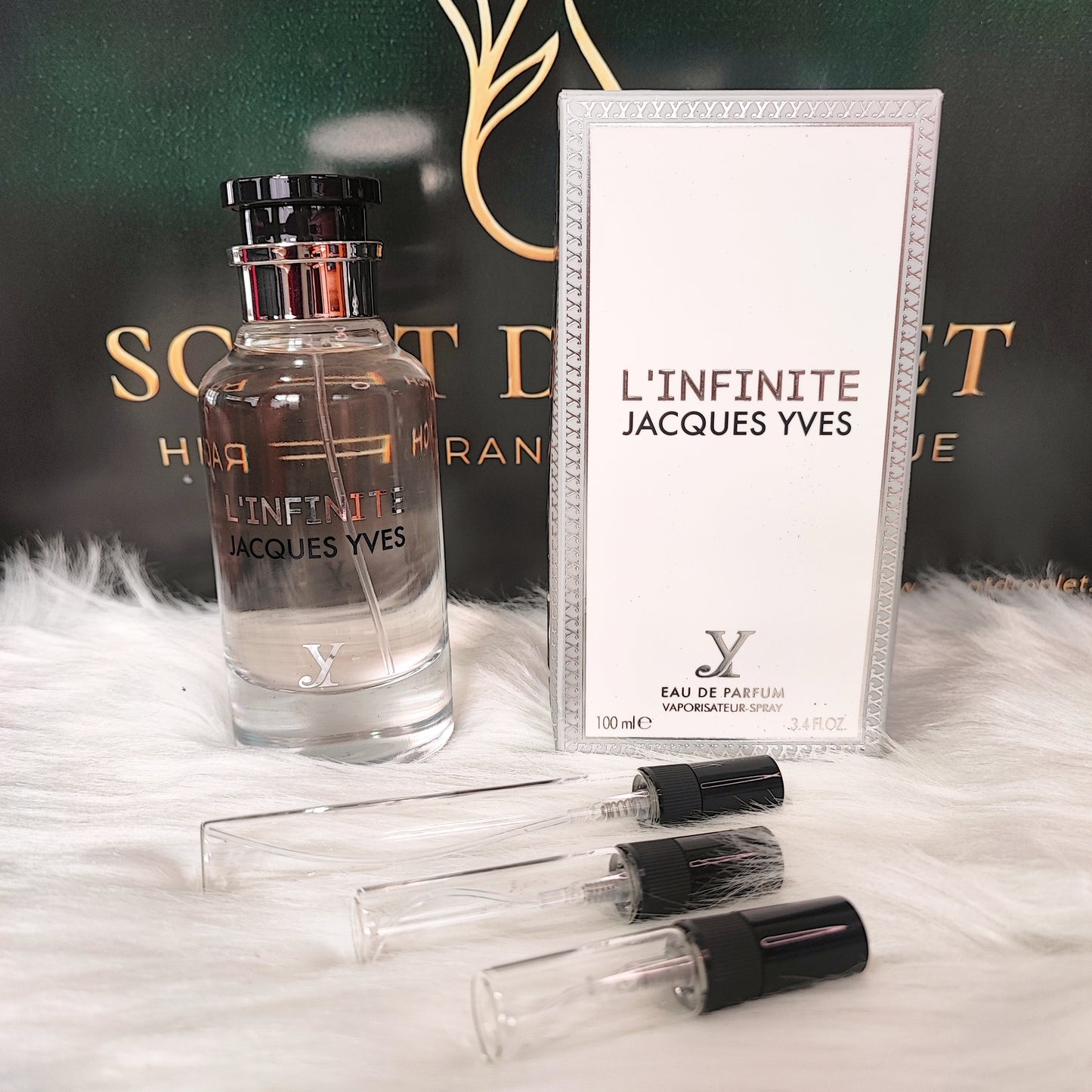 Jacques Yves L'infinite by Fragrance World EDP (Decant)
