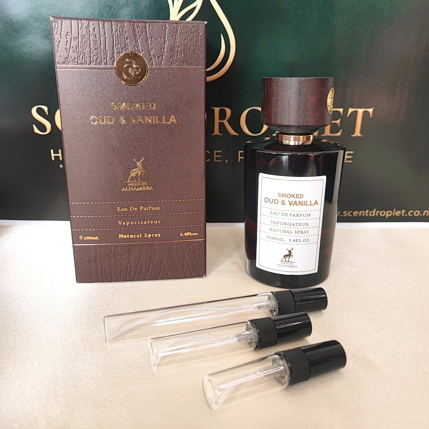 Smoked Oud and Vanilla by Maison Alhambra EDP (Decant)