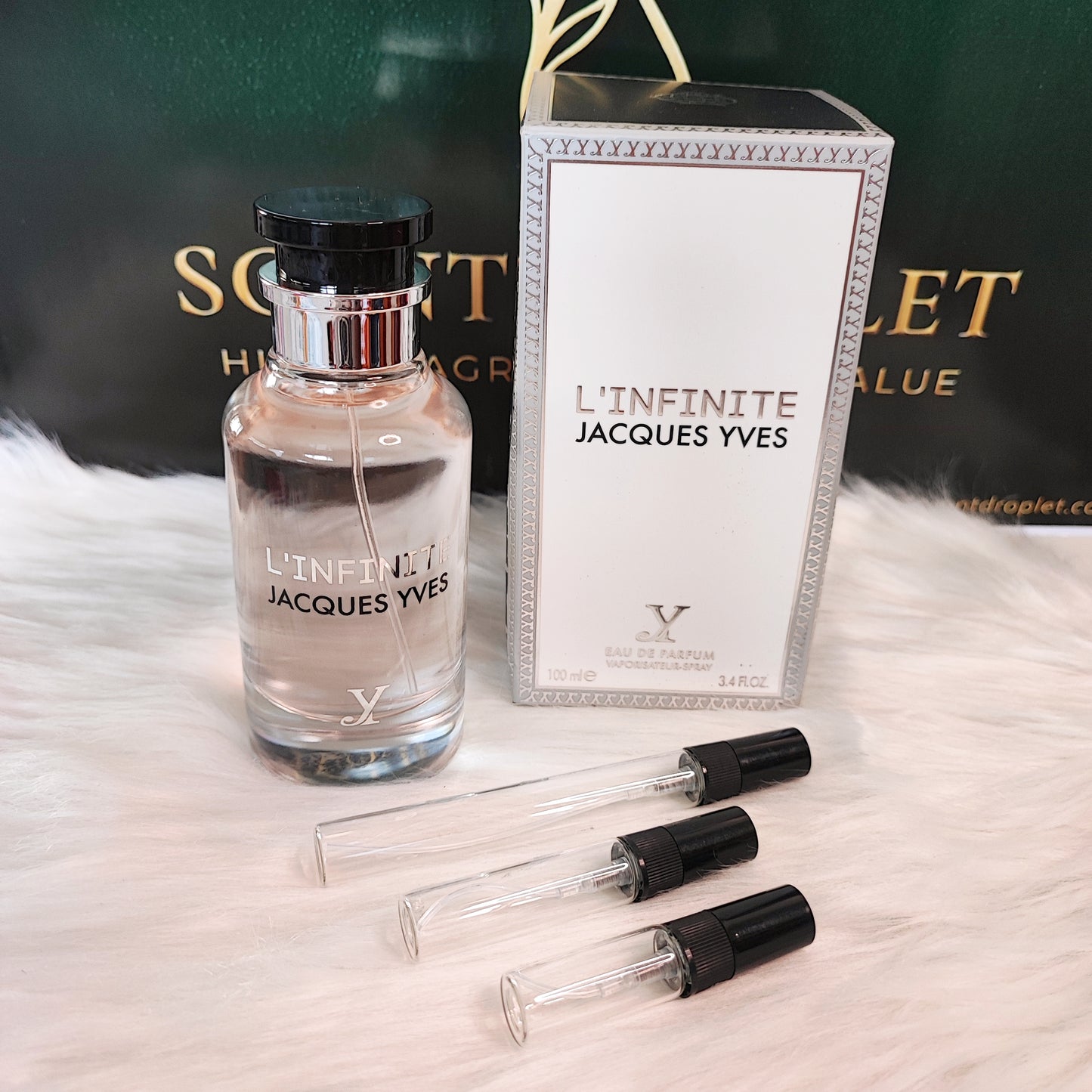 Jacques Yves L'infinite by Fragrance World EDP (Decant)