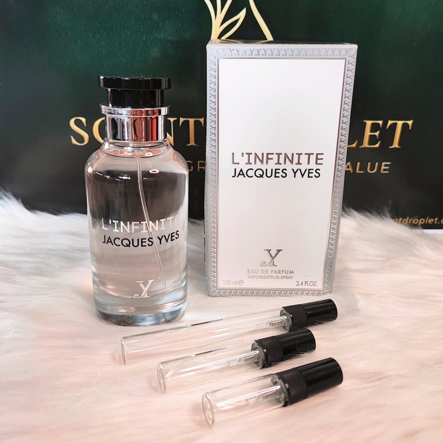 Jacques Yves L'infinite by Fragrance World EDP (Decant)