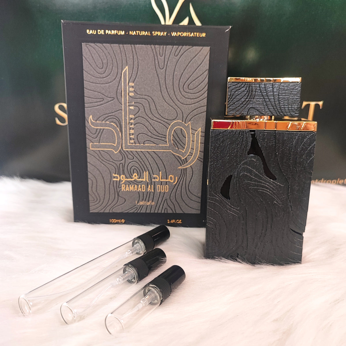 Ramaad Al Oud by Lattafa EDP (Decant)