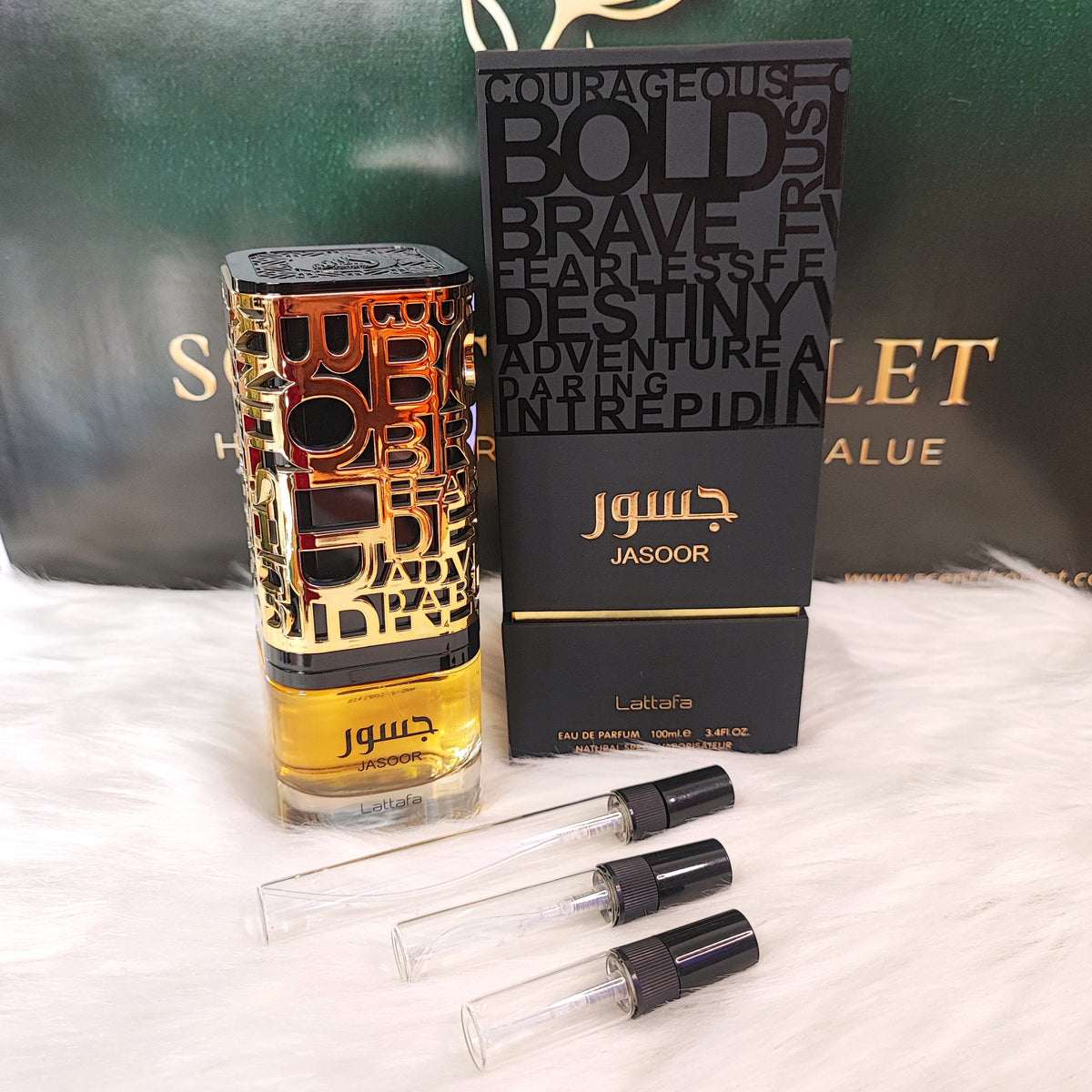 Jasoor by Lattafa EDP (Decant)
