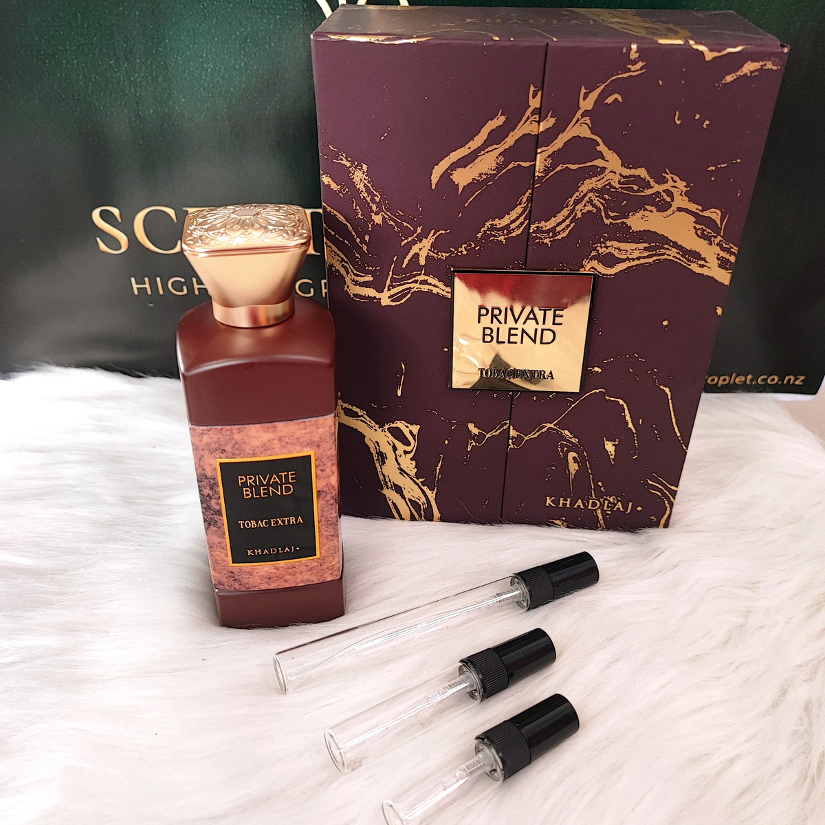 Tobac Extra by Khadlaj Extrait De Parfum (Decant)