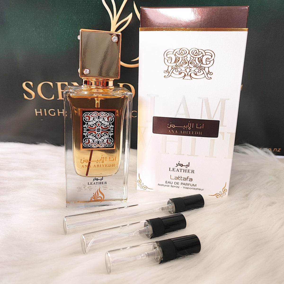 I Am White Leather by Lattafa EDP (Decant)
