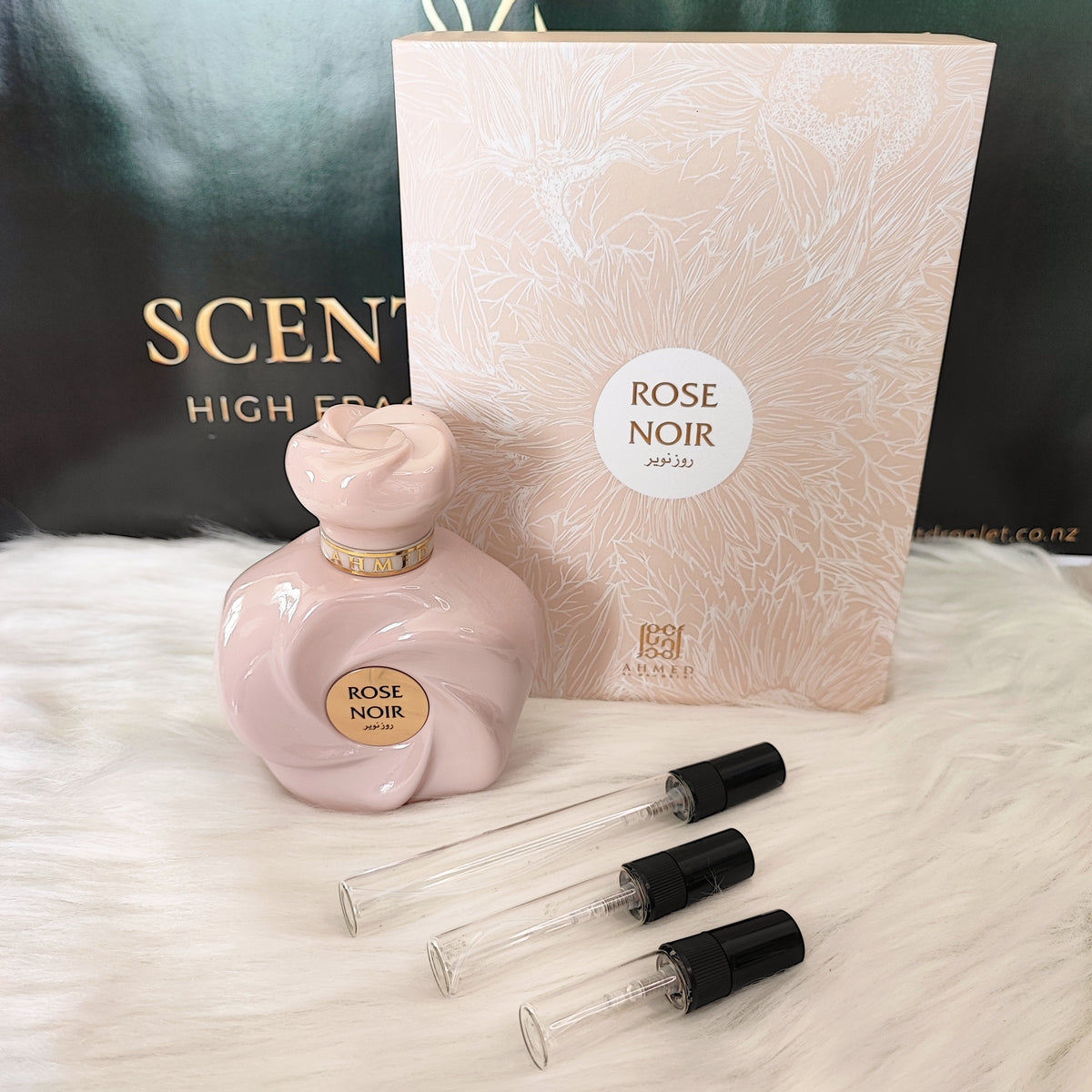 Rose Noir by Ahmed Al Maghribi EDP (Decant)