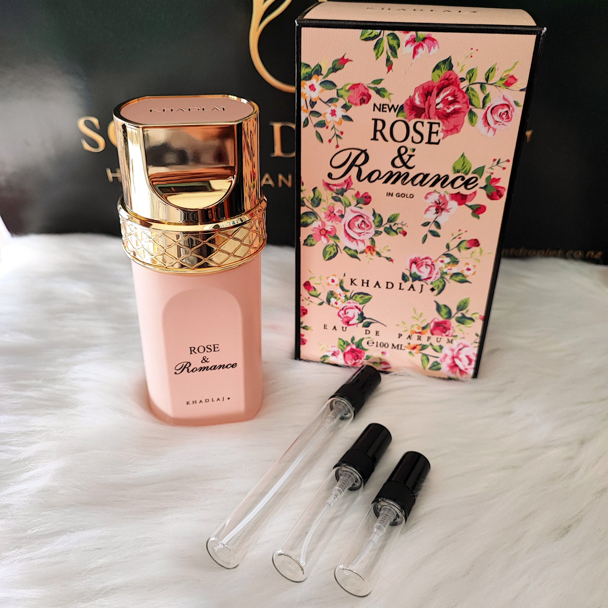 Rose & Romance In Gold by Khadlaj EDP (Decant)
