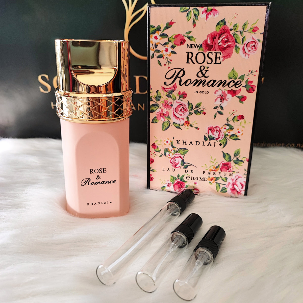 Rose & Romance In Gold by Khadlaj EDP (Decant)