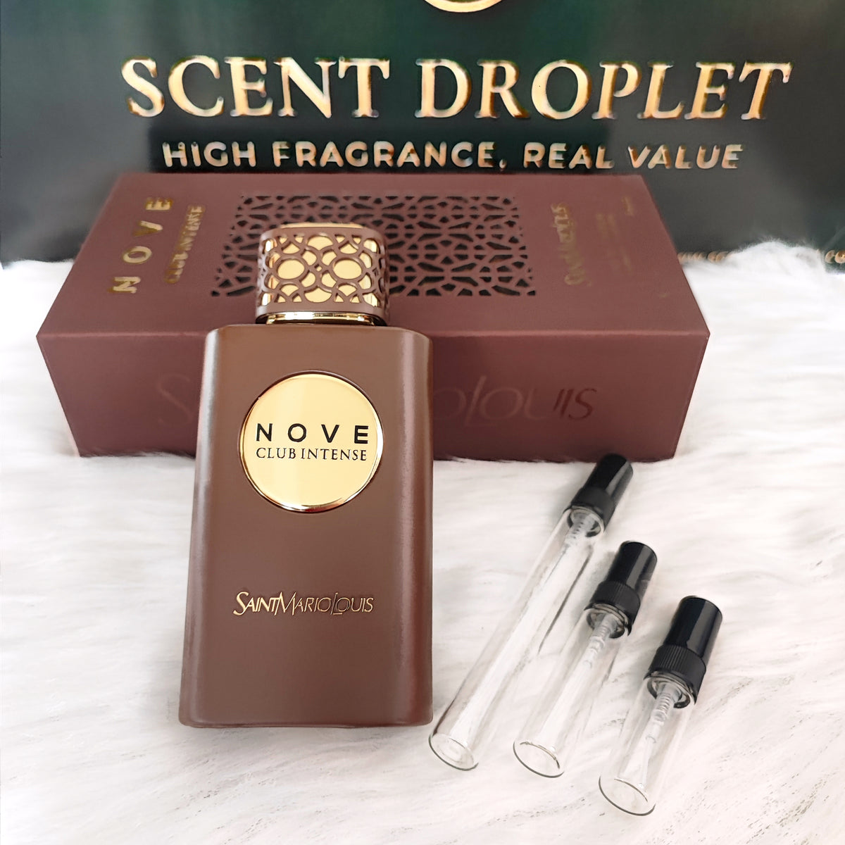 Nove Club Intense by Shaikh Saeed EDP (Decant)