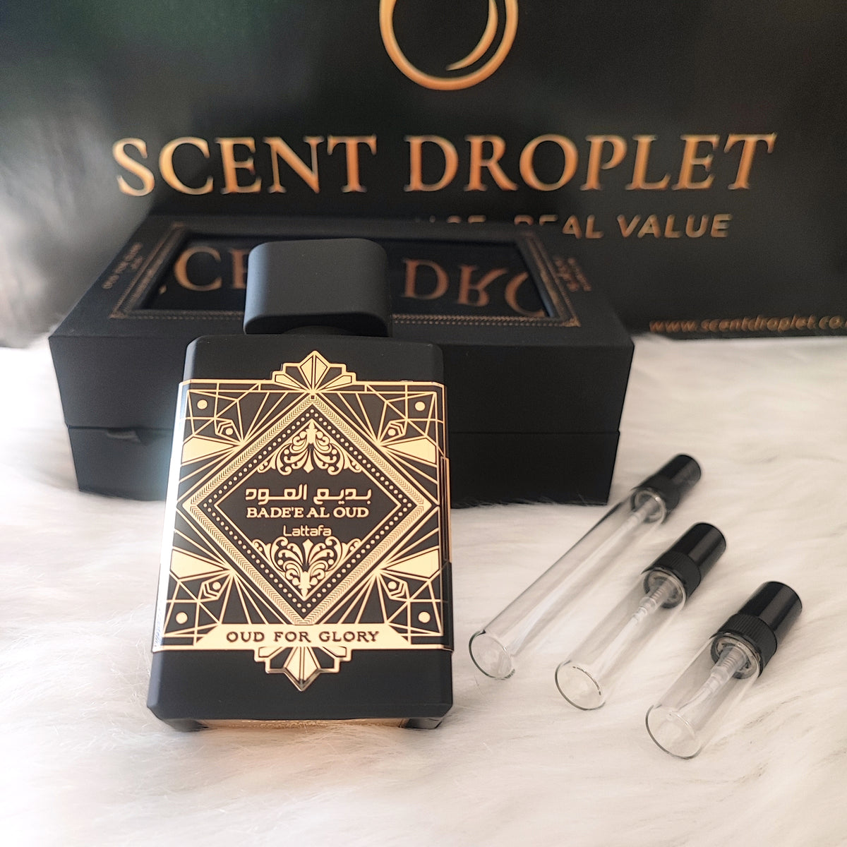 Badee Al Oud - Oud for Glory by Lattafa EDP (Decant)