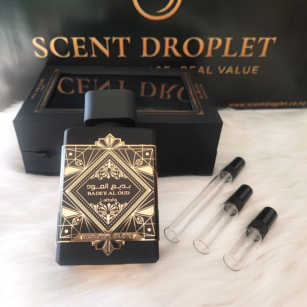 Badee Al Oud - Oud for Glory by Lattafa EDP (Decant)