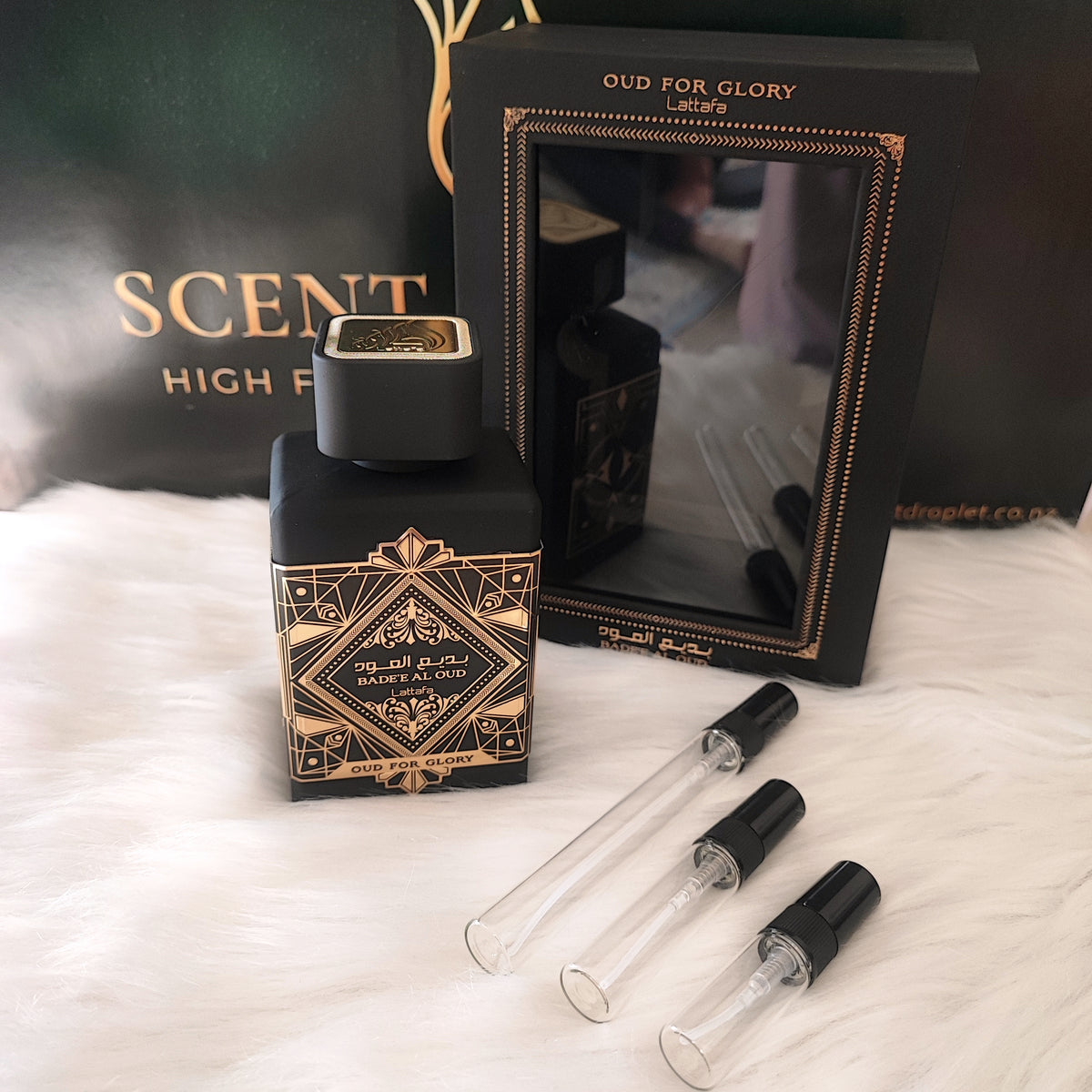 Badee Al Oud - Oud for Glory by Lattafa EDP (Decant)