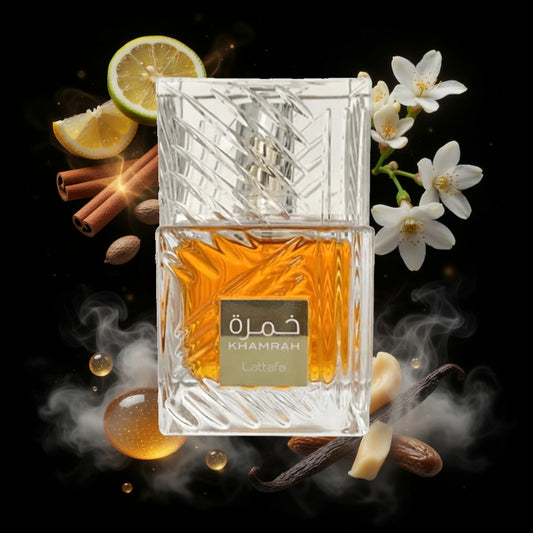Khamrah by Lattafa Eau De Parfum (Decant)
