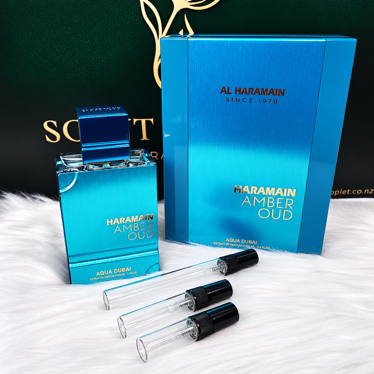 Amber Oud Aqua Dubai by Al Haramain EDP (Decant)
