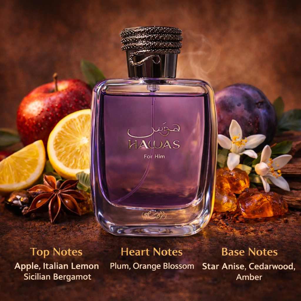 Rasasi Hawas For Him EDP (Decant)