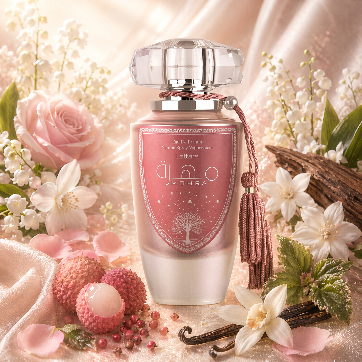 Mohra Silky Rose EDP by Lattafa (Decant)