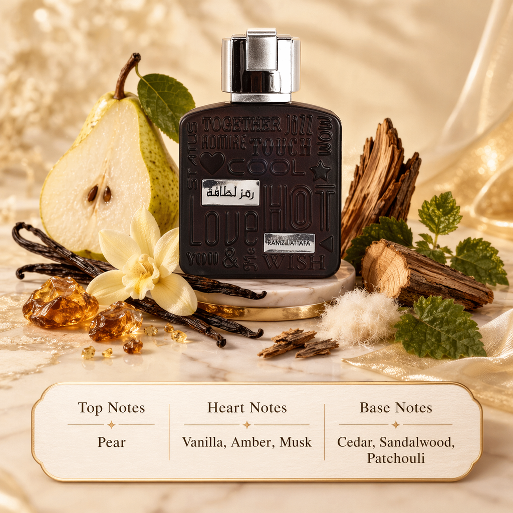 Ramz Silver EDP by Lattafa (Decant)