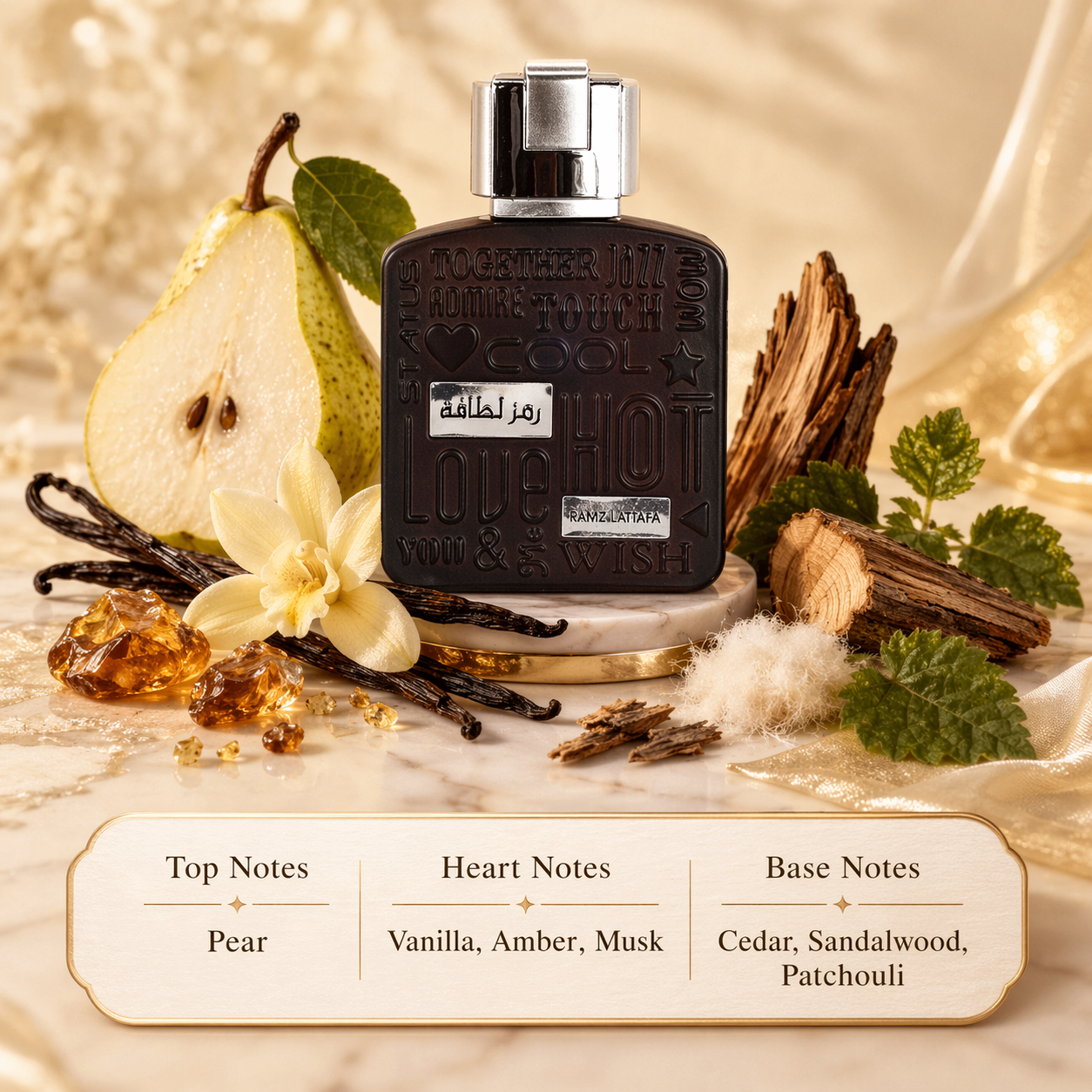 Ramz Silver EDP by Lattafa (Decant)