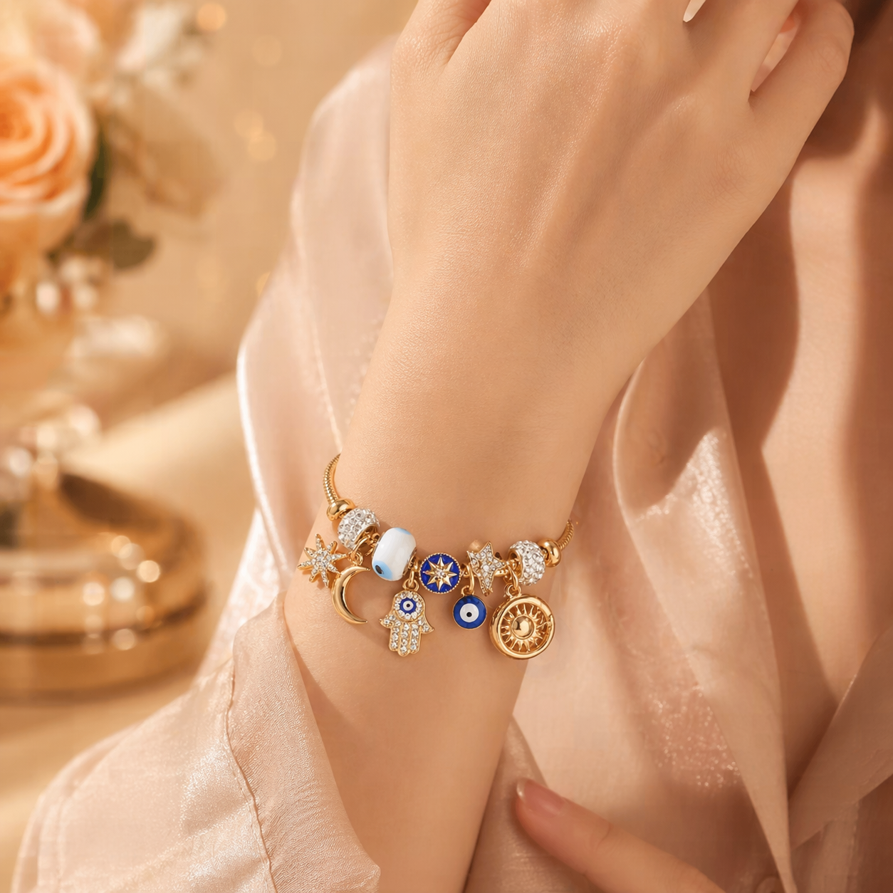 Evil Eye Charm Bracelet