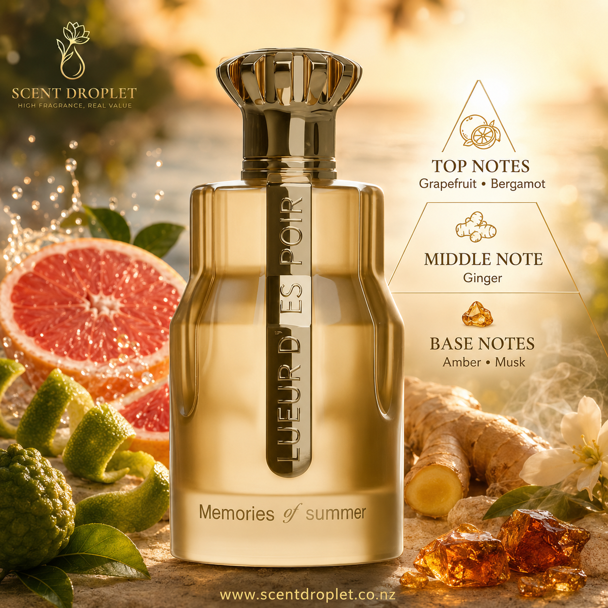 Lueur d'Espoir Memories of Summer by Paris Corner EDP (Decant)