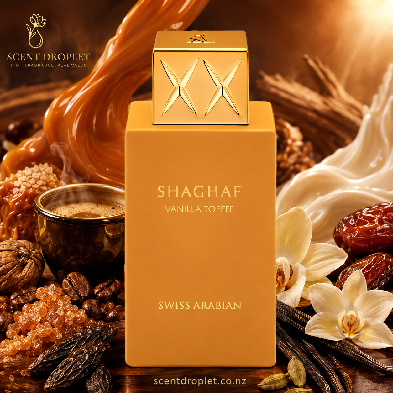 Shaghaf Vanilla Toffee by Swiss Arabian EDP (Decant)