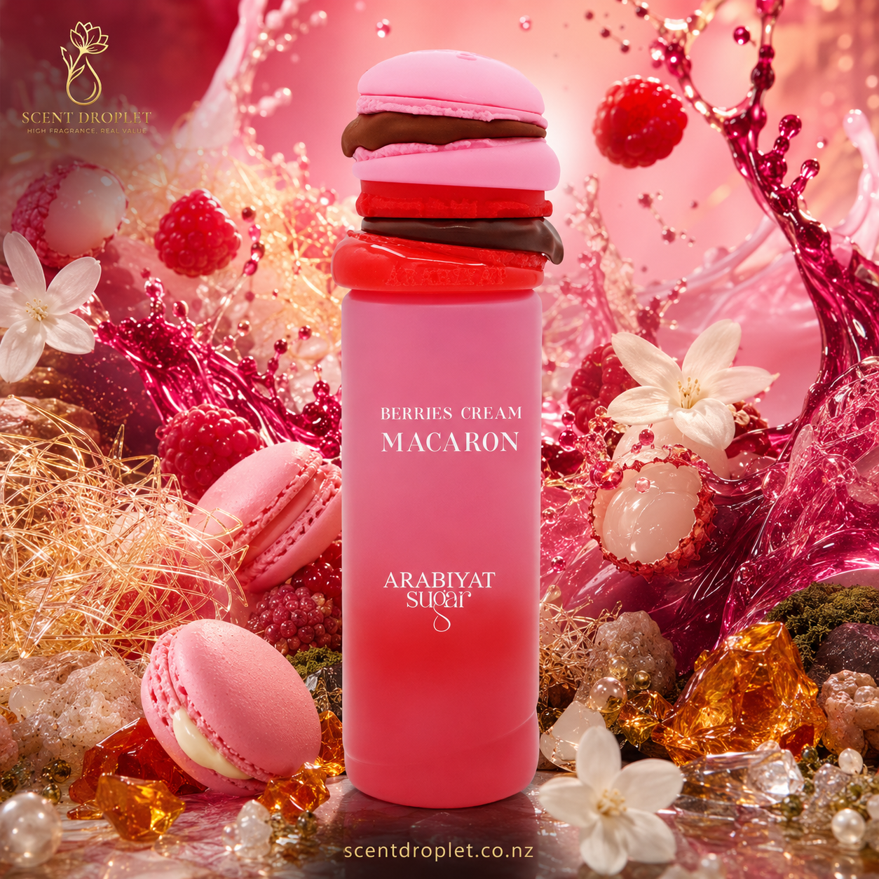 Berries Cream Macaron by Arabiyat Sugar EDP (Decant)