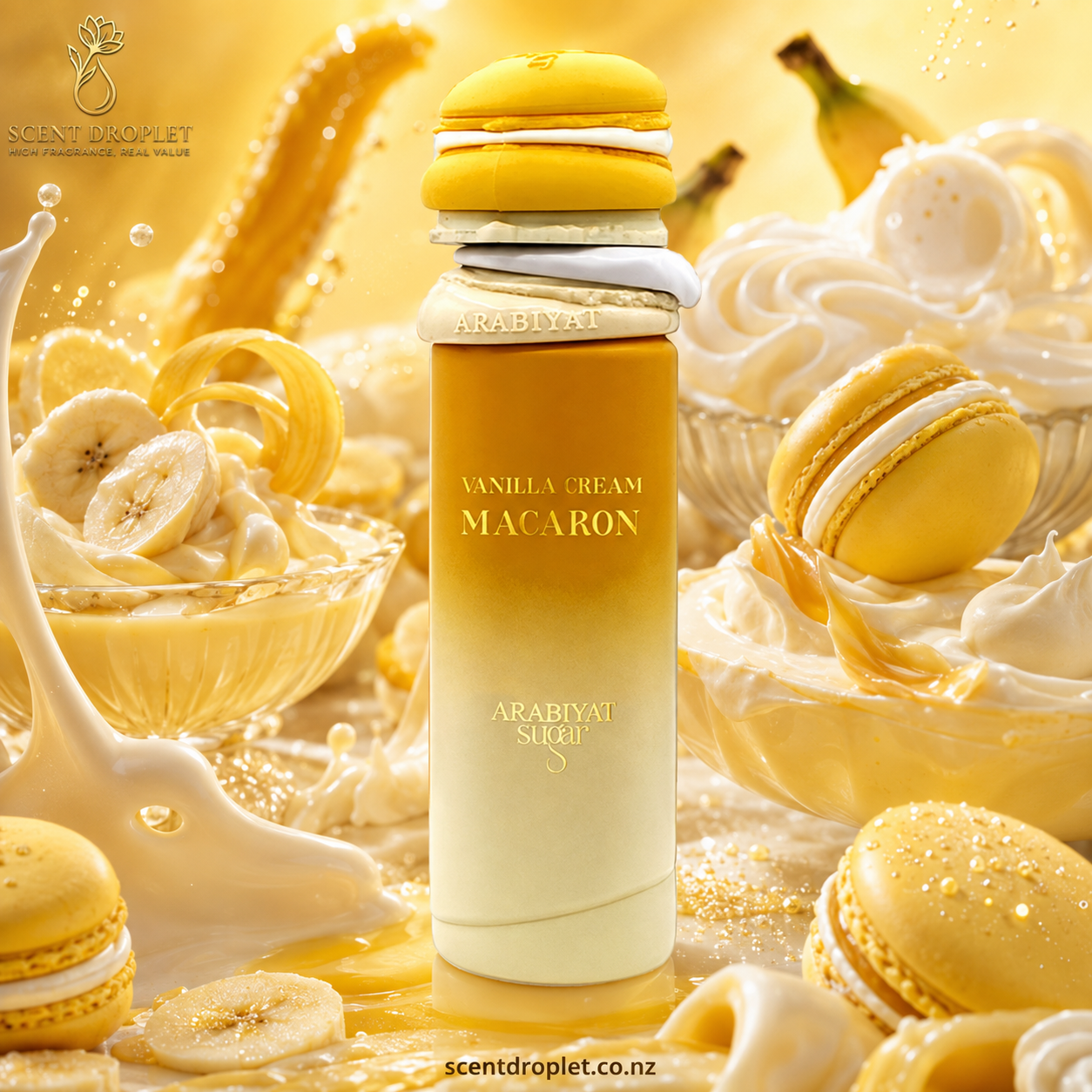 Vanilla Cream Macaron by Arabiyat Sugar EDP (Decant)