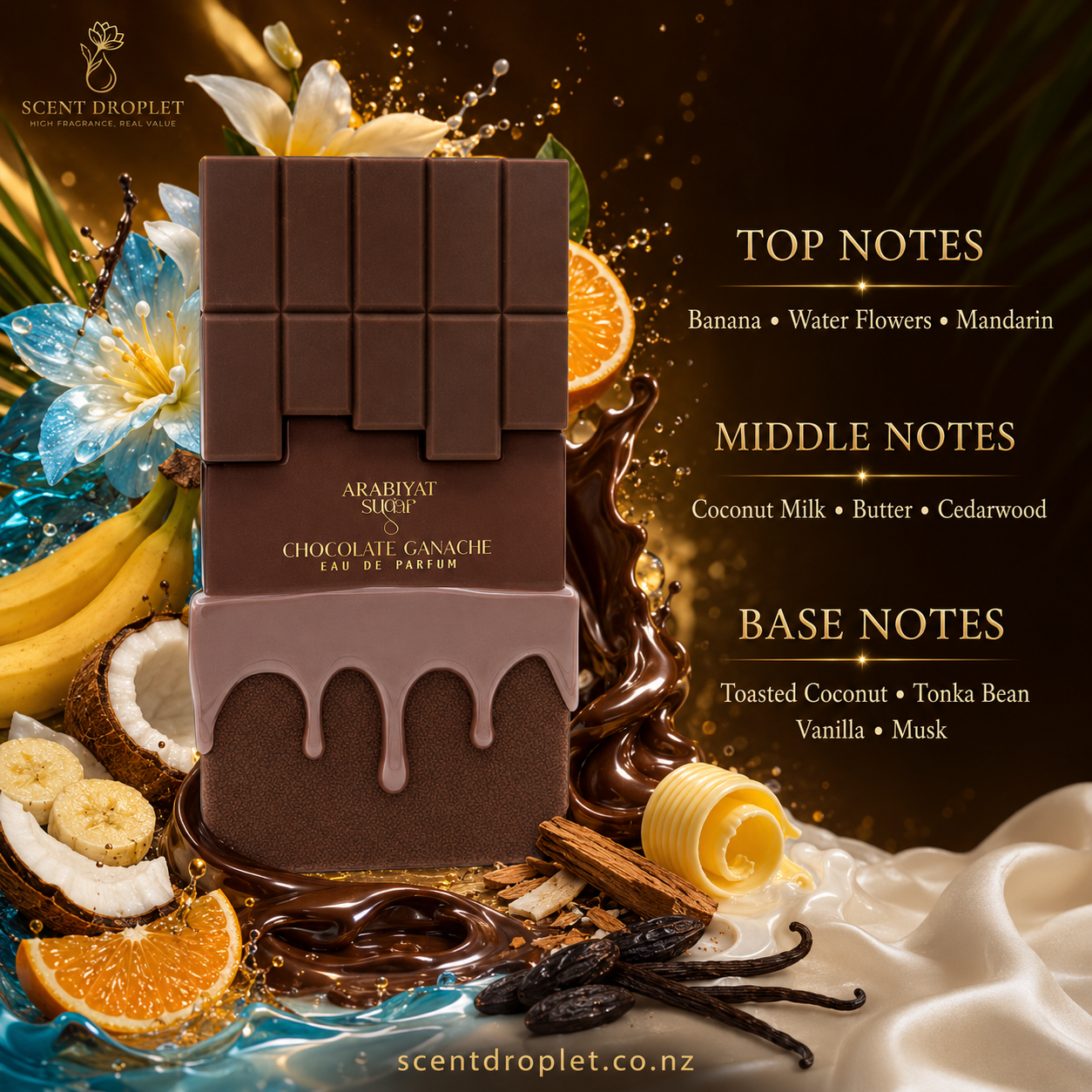 Chocolate Ganache by Arabiyat Sugar EDP (Decant)