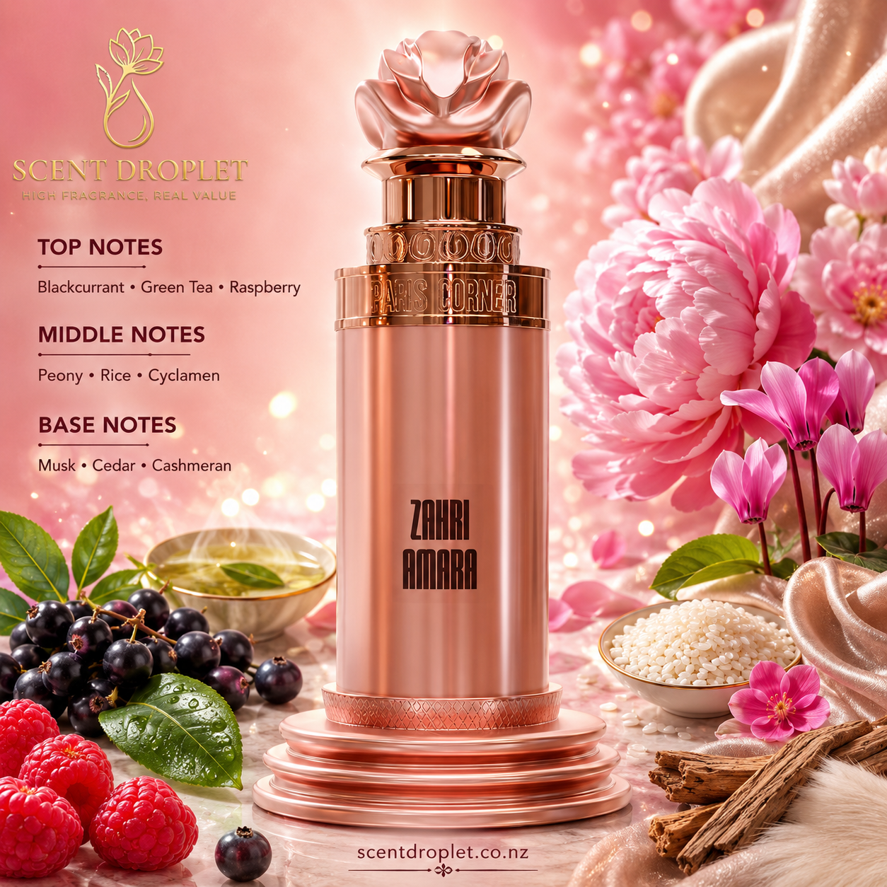 Zahri Amara by Paris Corner EDP (Decant)