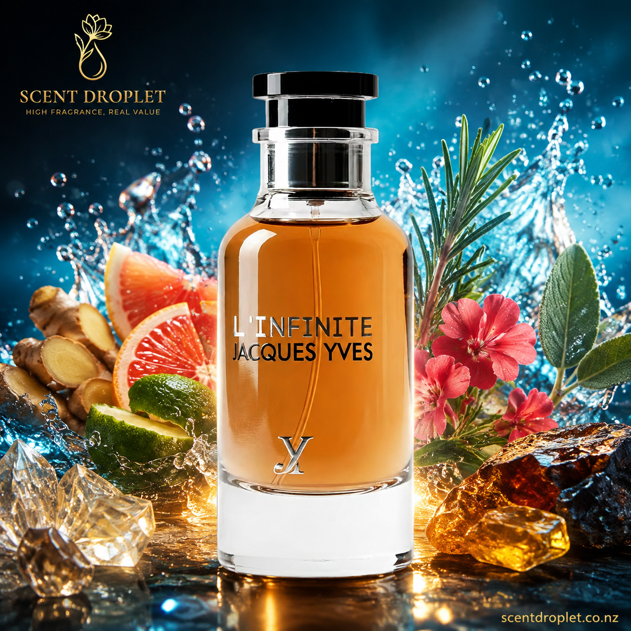 Jacques Yves L'infinite by Fragrance World EDP (Decant)
