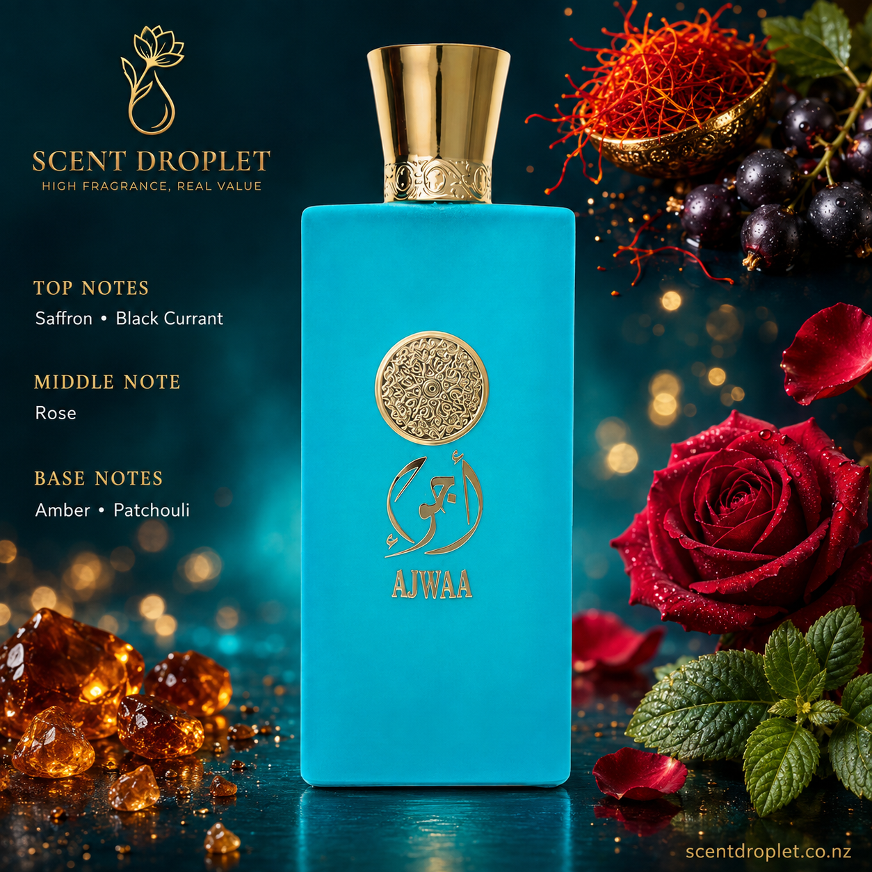 Ajwaa Turquoise by Riiffs EDP (Decant)