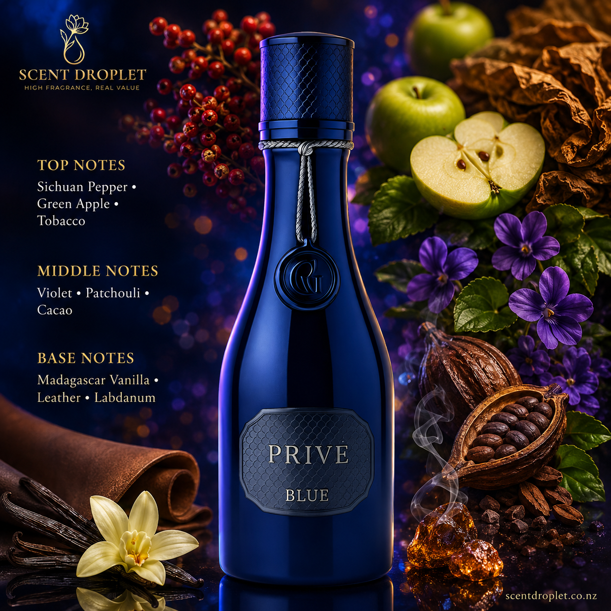 Prive Blue by Riiffs EDP for Men (Decant)