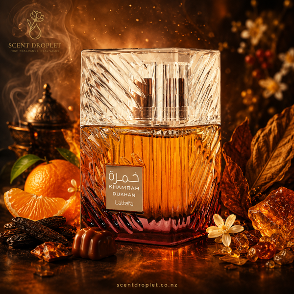 Khamrah Dukhan by Lattafa Eau de Parfum (Decant)