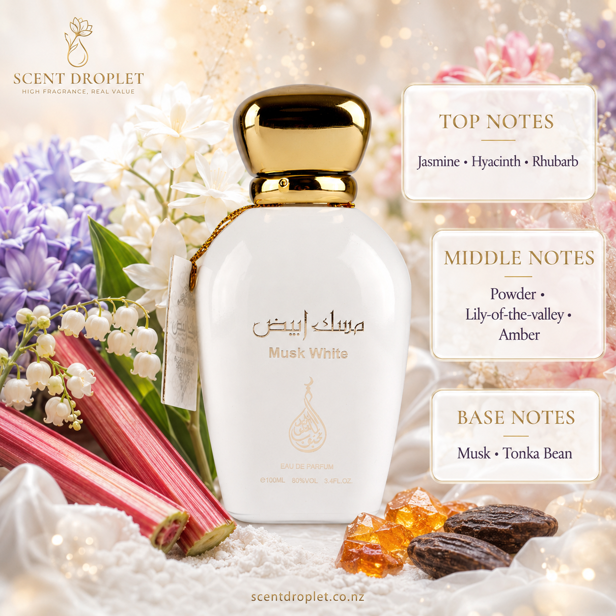 Musk White by Mahabub Eau de Parfum (Decant)