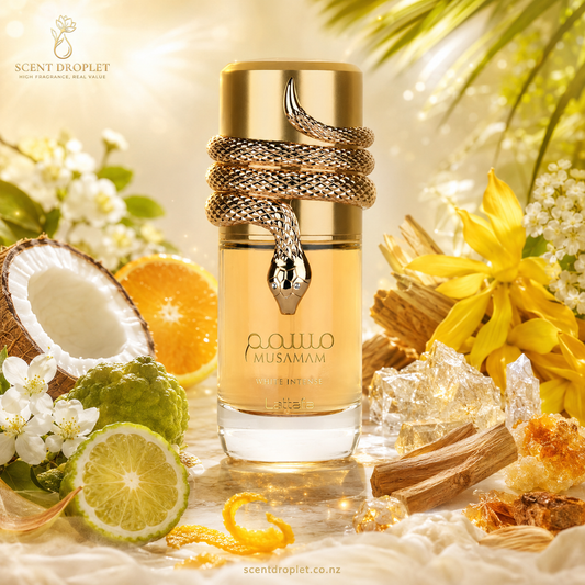 Musamam White Intense by Lattafa EDP (Decant)