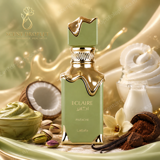 Eclaire Pistache by Lattafa Eau de Parfum (Decant)