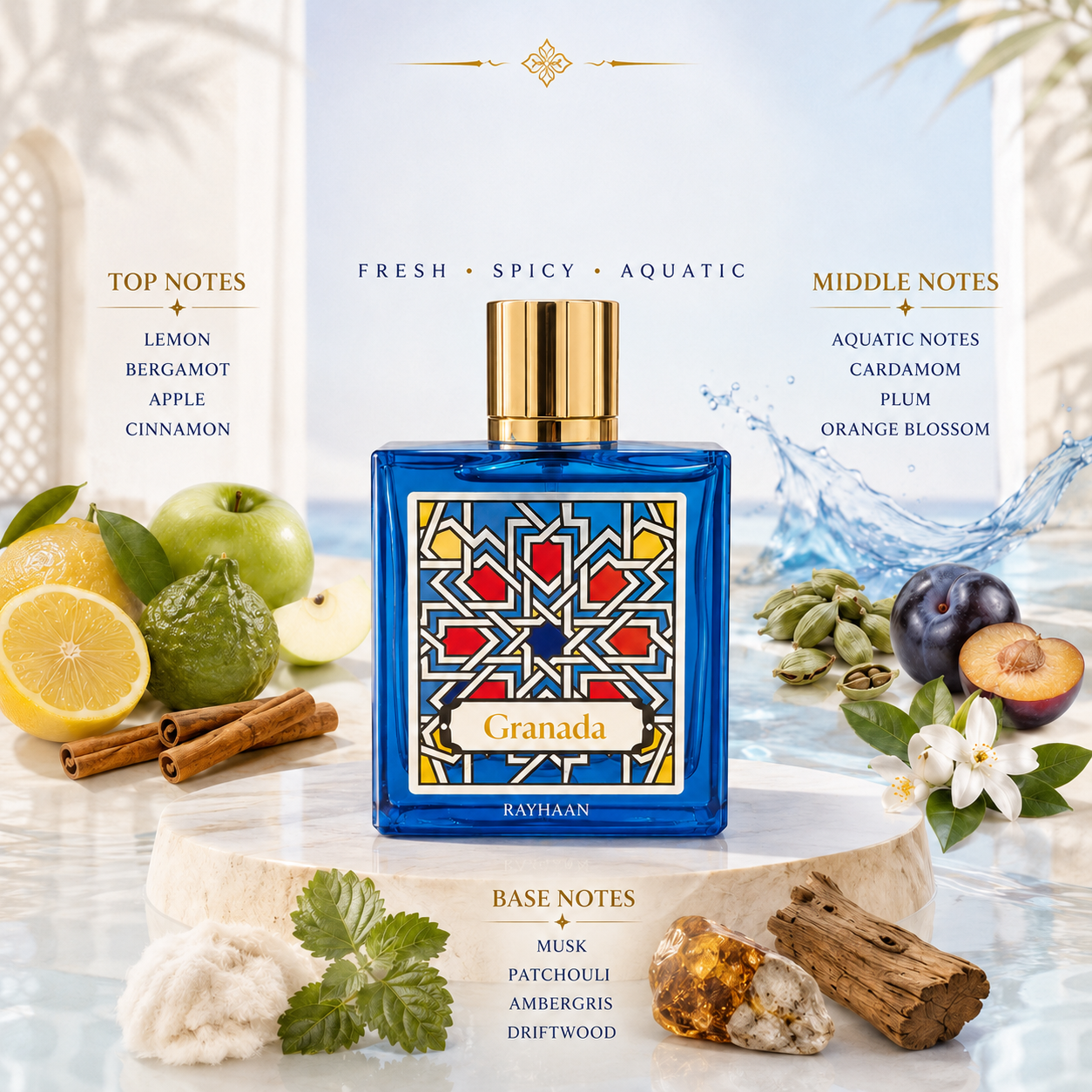 Granada by Rayhaan Eau De Parfum (Decant)