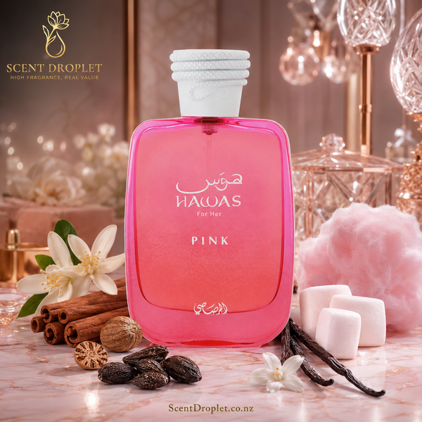 Hawas Pink by Rasasi Eau de Parfum (Decant)