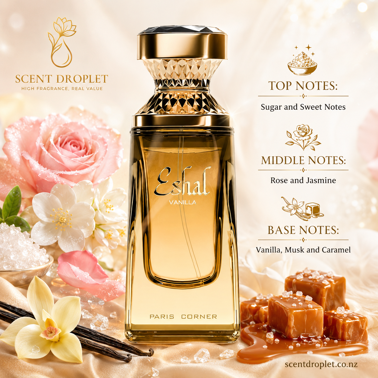 Eshal Vanilla by Paris Corner Eau de Parfum (Decant)