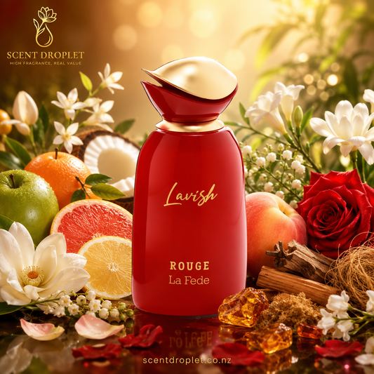La Fede Lavish Rouge by Khadlaj EDP (Decant)