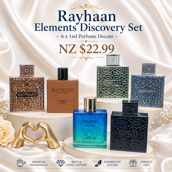 Rayhaan Elements Discovery Set – 6 x 1ml Perfume Decant NZ