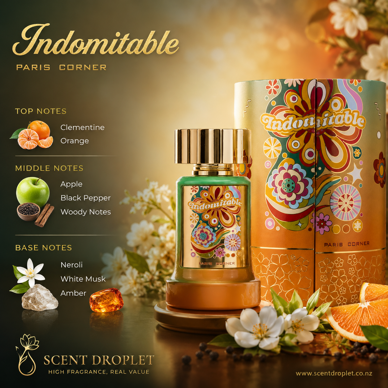 Indomitable by Paris Corner EDP (Decant)