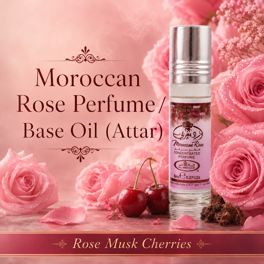 Moroccan Rose by Al Rehab Perfume Oil / Base Oil 6ml