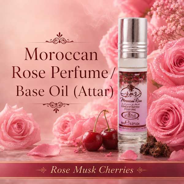 Moroccan Rose by Al Rehab Perfume Oil / Base Oil 6ml