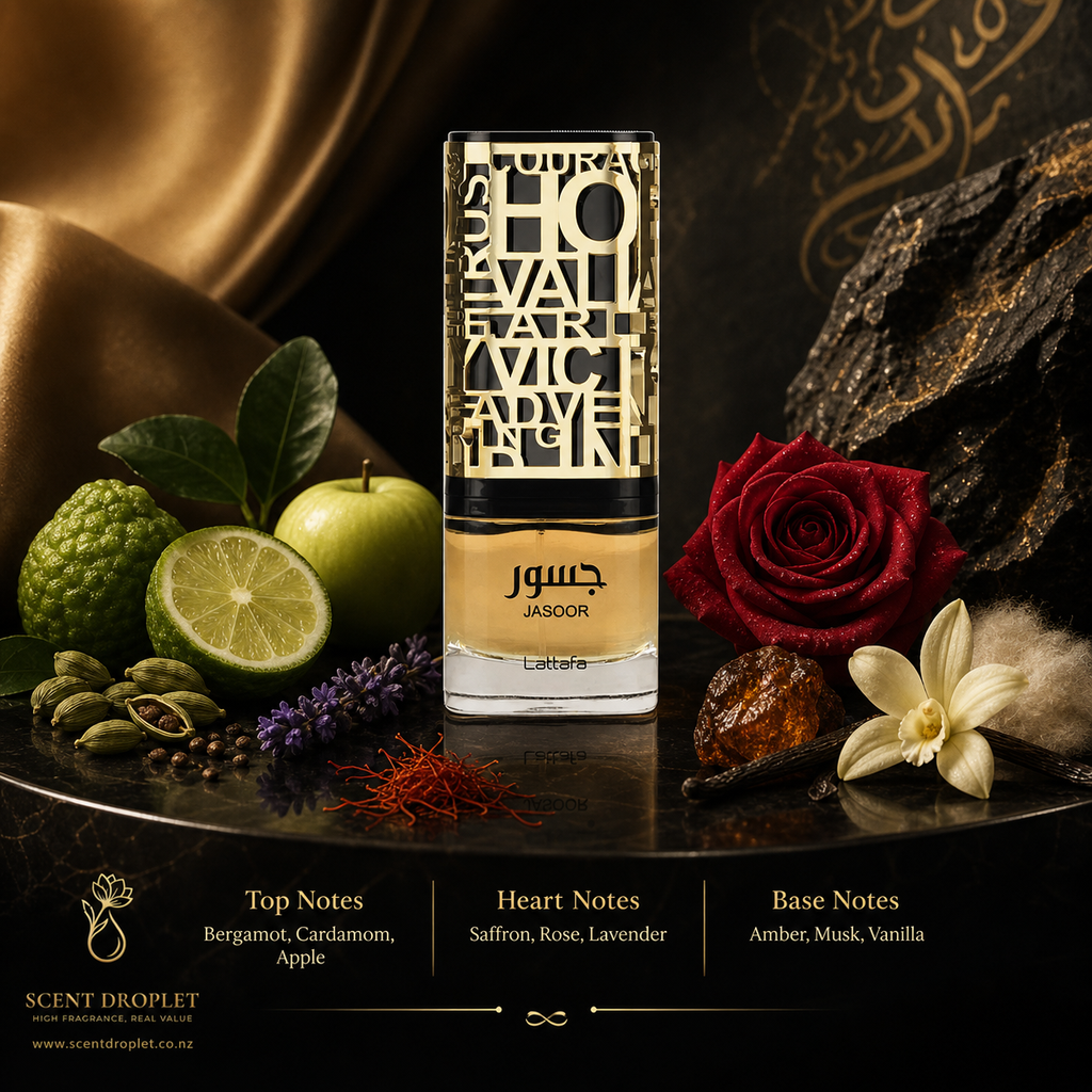 Lattafa Jasoor EDP (Decant) (Pre-Sale Item – Dispatch within 8 business days)