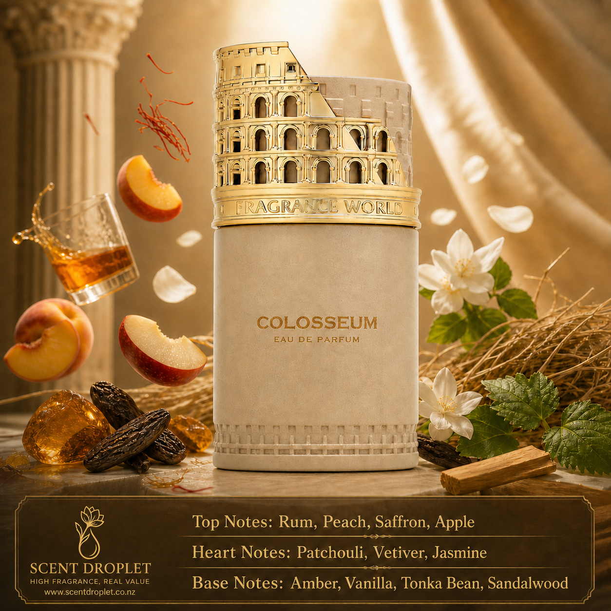 Colosseum by Fragrance World EDP (Decant) (Pre-Sale Item – Dispatch within 8 business days)