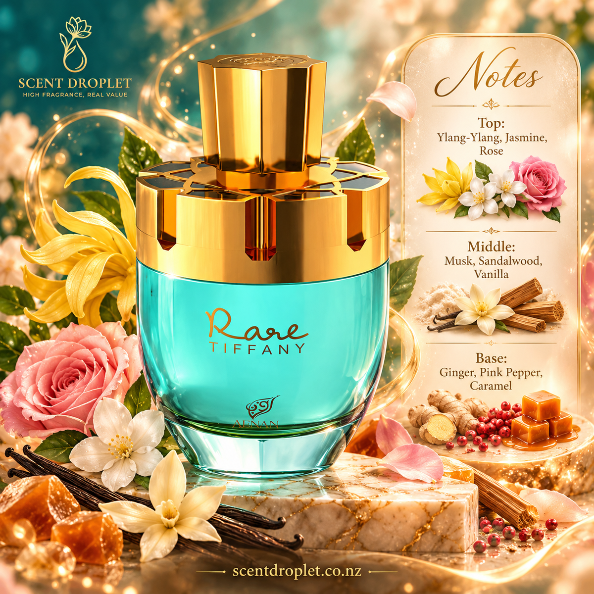 Rare Tiffany by Afnan EDP (Decant)