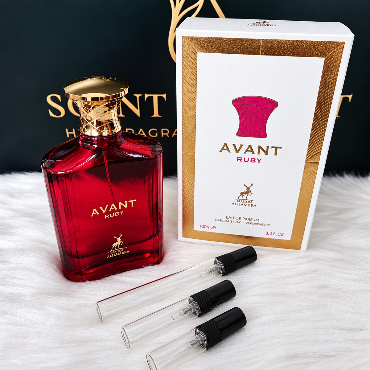 Avant Ruby by Maison Alhambra EDP (Decant)