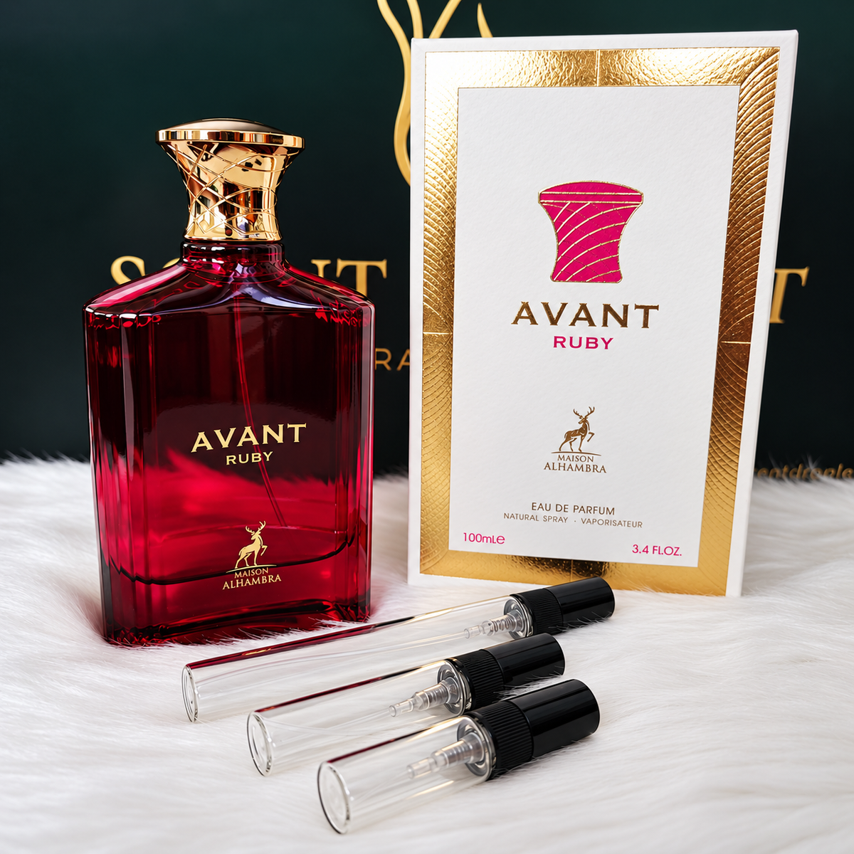 Avant Ruby by Maison Alhambra EDP (Decant)